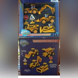 NEW| Construction Vehicle Set - Yellow